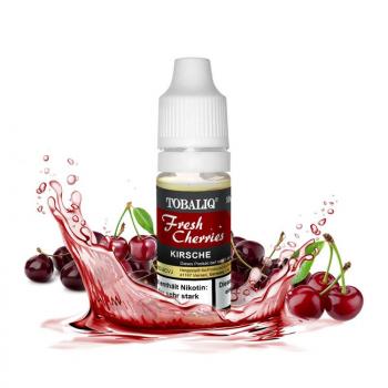 Preview: Tobaliq E-Liquid 6 mg, "Fresh Cherries (Kirsche), 10 ml